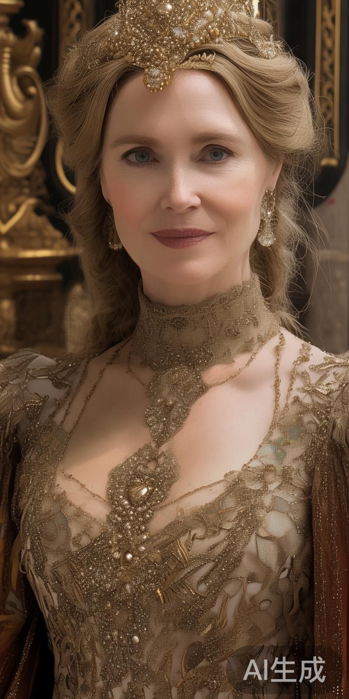 皇后艾琳雅：作为剧中的核心人物之一，她既是光鲜亮丽