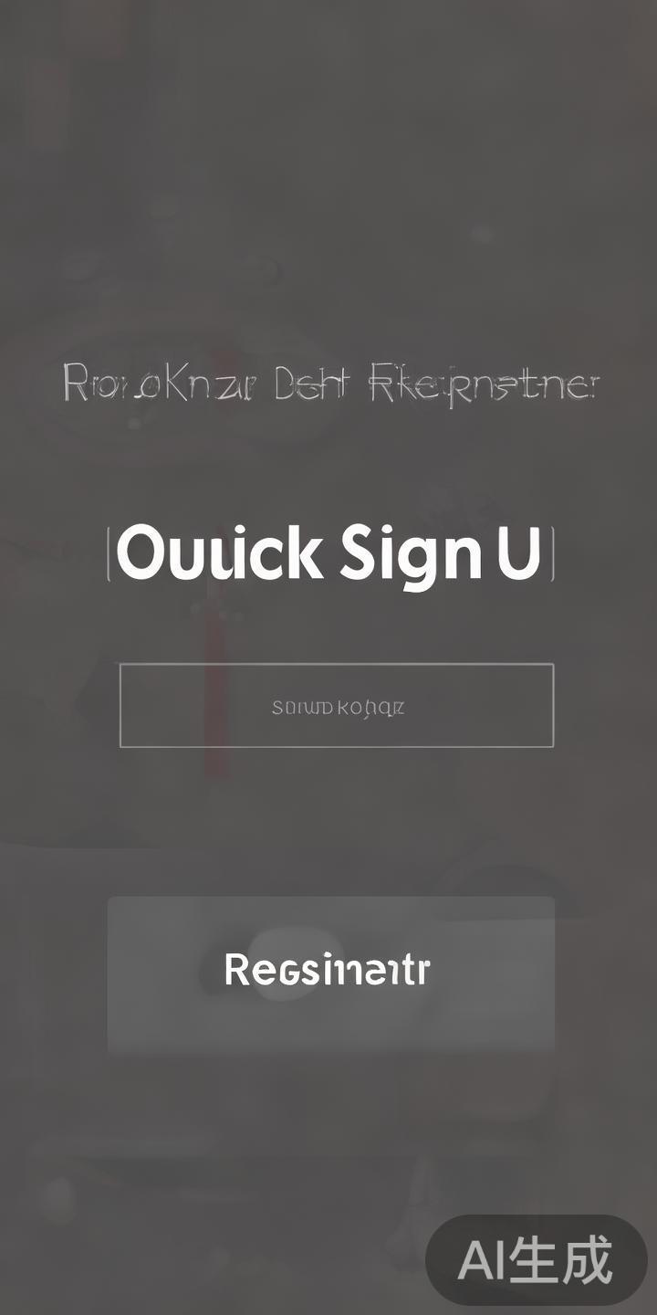 第二步：点击注册按钮快速进入注册界面
进入首页后